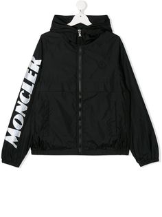 Moncler Kids легкая куртка с логотипом