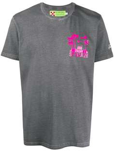 Mc2 Saint Barth двухцветная футболка с короткими рукавами