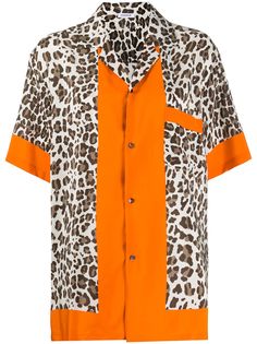 P.A.R.O.S.H. рубашка с леопардовым принтом