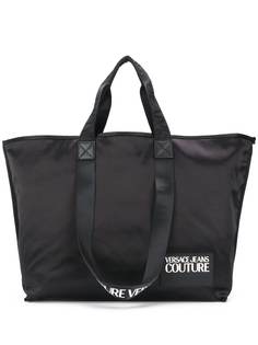 Versace Jeans Couture сумка-тоут с нашивкой-логотипом