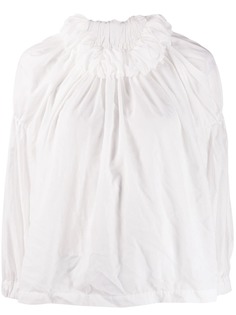 Comme Des Garçons Comme Des Garçons блузка с оборками на воротнике