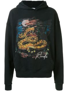 Rhude худи Seven Snake с графичным принтом