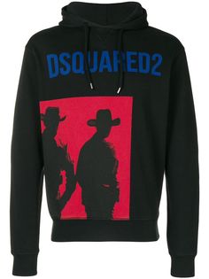 Dsquared2 cowboy print hoodie