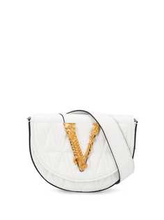 Versace стеганая поясная сумка Virtus