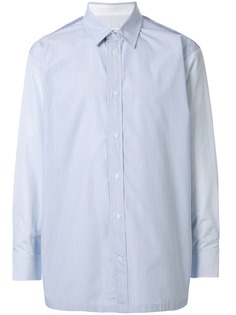 CK Calvin Klein полосатая рубашка с принтом