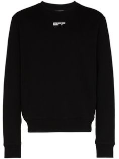 Off-White crew neck logo sweatshirt