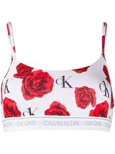 Calvin Klein Underwear бюстгальтер с цветочным принтом