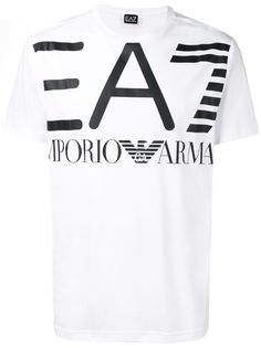 Ea7 Emporio Armani футболка с логотипом