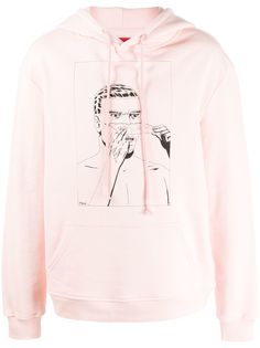 424 graphic print hoodie