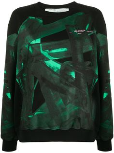 Off-White толстовка с логотипом