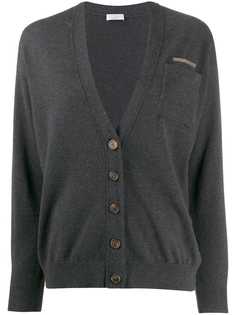 Brunello Cucinelli классический кардиган кроя слим