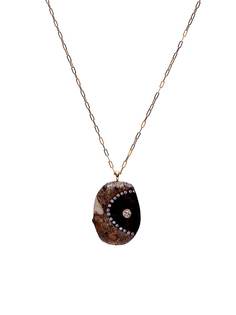 Cvc Stones колье Enfold из желтого золота с бриллиантами