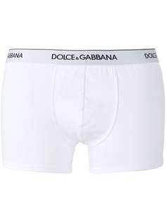 Dolce & Gabbana боксеры с логотипом на поясе
