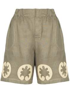 Vita Kin шорты Nairobi с вышивкой