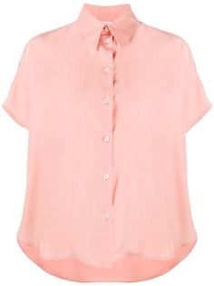 Stella McCartney полупрозрачная блузка с короткими рукавами