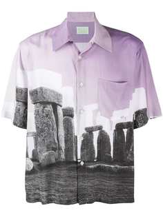 Aries рубашка с принтом Stonehenge