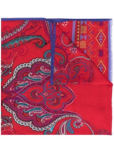 Etro платок с принтом пейсли