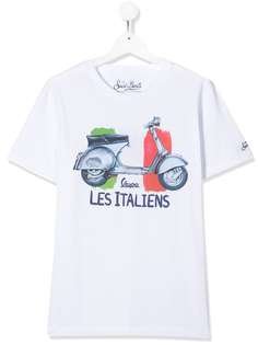 Mc2 Saint Barth футболка с принтом Vespa