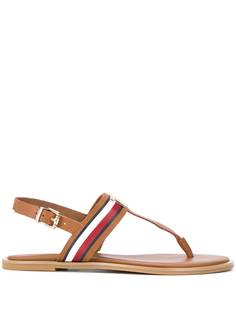 Tommy Hilfiger сандалии с металлическим логотипом