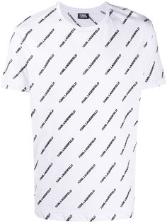 Karl Lagerfeld футболка с логотипом