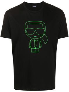 Karl Lagerfeld футболка с принтом Karl