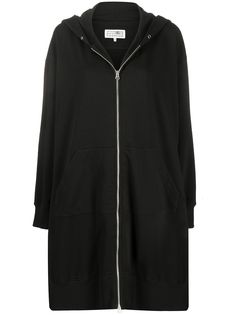 MM6 Maison Margiela платье-худи на молнии