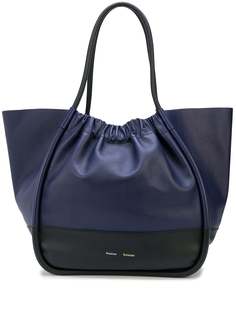 Proenza Schouler сумка-тоут в стиле колор-блок со сборками