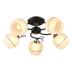 Люстра IMEX MD.3314-5-S BK+CH