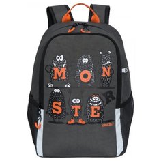 Рюкзак школьный цвет серый арт. Grizzly