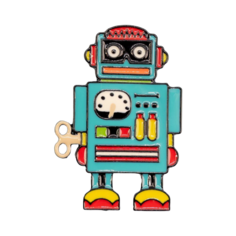 OTOKODESIGN Брошь Робот 53507