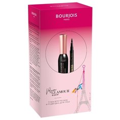 Bourjois Набор для макияжа Volume Glamour: тушь для ресниц и подводка для глаз