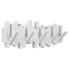 Вешалка Umbra настенная Sticks белый