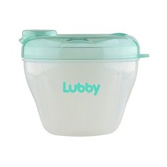 Контейнер Lubby для хранения детского питания 4 секции (20363) голубой