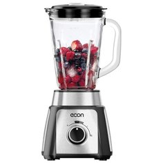 Стационарный блендер ECON ECO-755SB, черный/серебристый