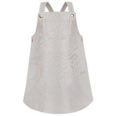 Сарафан Christian Dior размер 86, кремовый/золотой