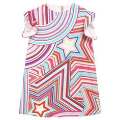 Платье Emilio Pucci размер 104, розовый/оранжевый/голубой