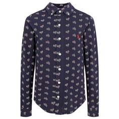 Рубашка Ralph Lauren размер 92, синий