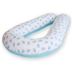 Подушка Premium Mama U Optima, наволочка бязь icecream frost