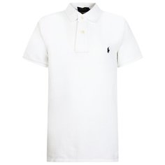 Поло Ralph Lauren размер 175, белый