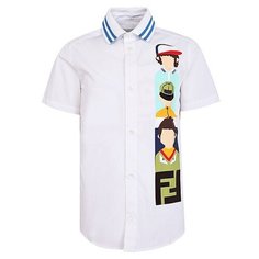 Рубашка FENDI размер 152, белый