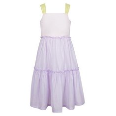 Платье Il Gufo размер 92, сиреневый/розовый