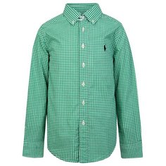 Рубашка Ralph Lauren размер 92, зеленый