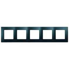 Рамка 5п Legrand Etika 672585, антрацит