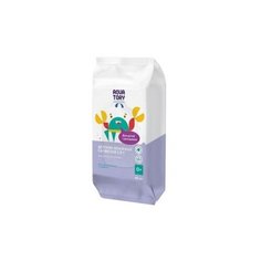 Детские очищающие салфетки AQUATORY 3 в 1 для чувствительной кожи 40 шт.