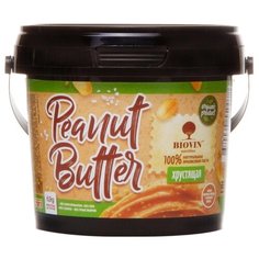 BIOVIN арахисовая паста хрустящая 300 г