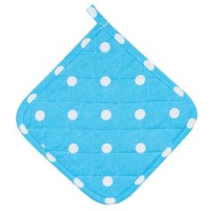 Guten Morgen прихватка 20 х 20 см горох голубой