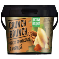 Crunch Brunch Арахисовая паста с корицей безглютеновая низкоуглеводная 300 г