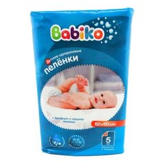 Одноразовые пеленки Babiko 60 х 60 см 5 шт.