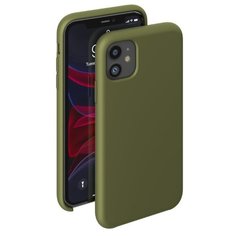 Чехол Deppa Liquid Silicone Case для Apple iPhone 11 оливковый
