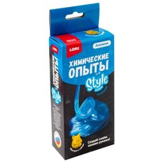Набор LORI Химические опыты. Style slime голубой